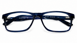 Daniel Loop DL 107 Navy Blue Rectangular Eyeglasses